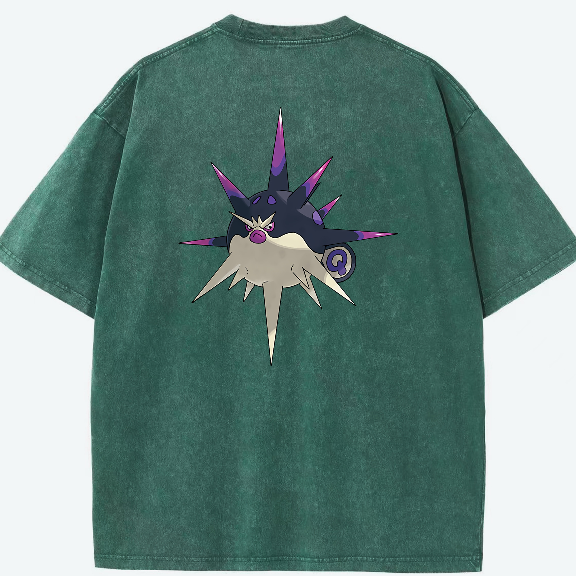 （画像用） ポケットモンスター Pokémon 綿100% ヴィンテージ風 半袖Tシャツ（背面プリント）